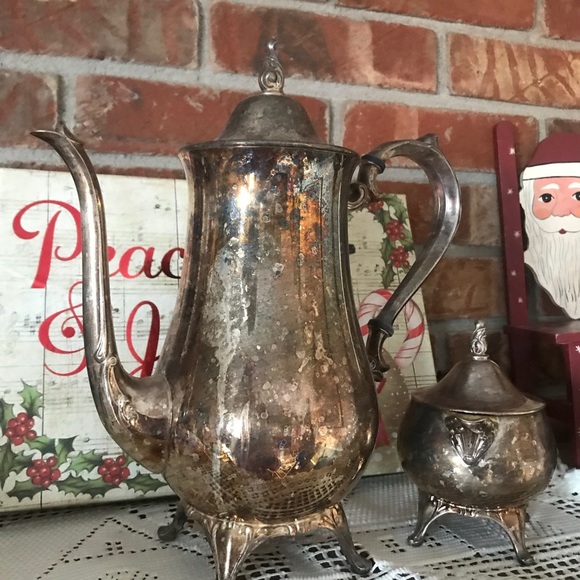 Rare Vintage 1960’s Silver Tea Set - Picture 8 of 16